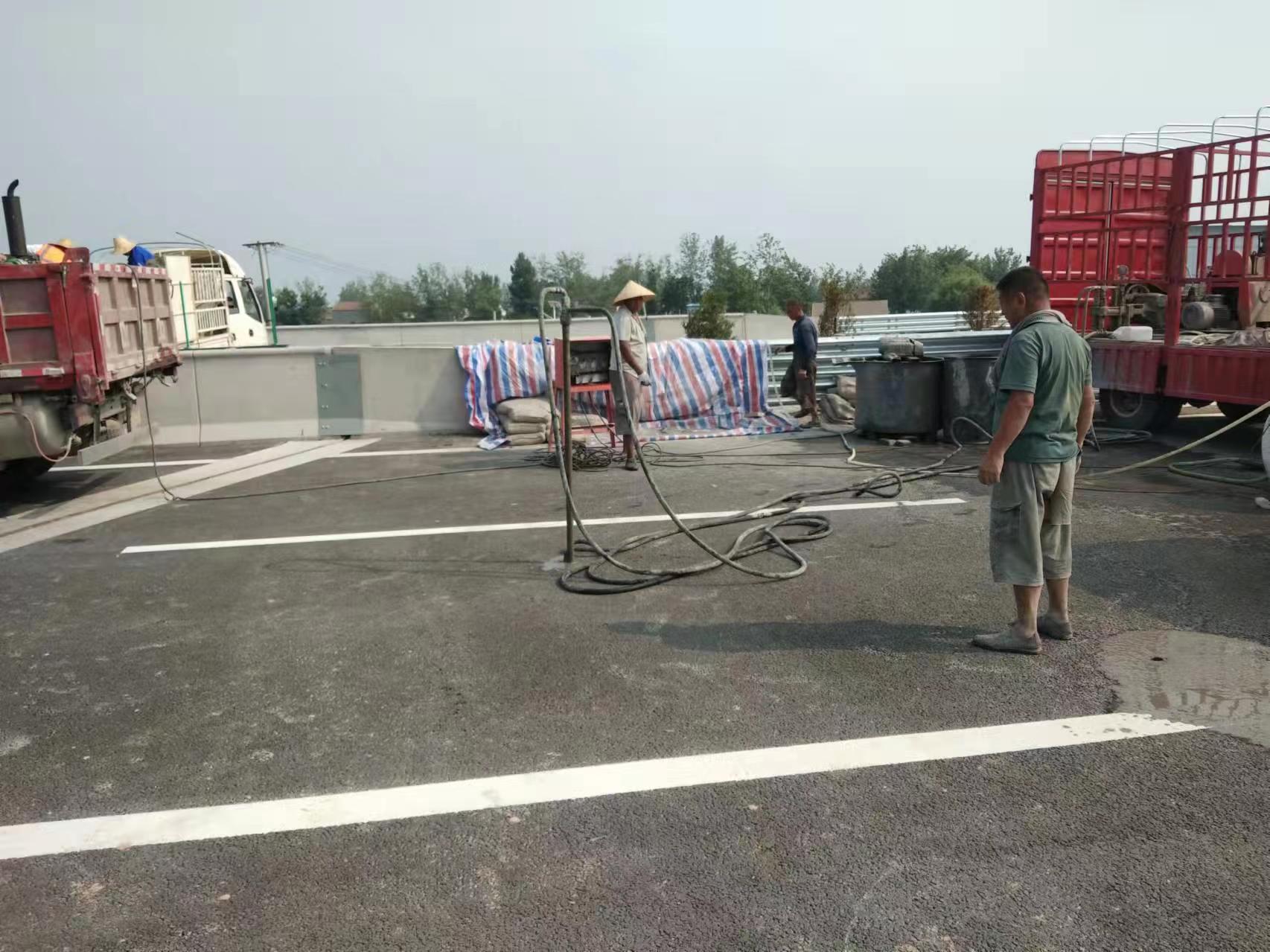 万柏林路基注浆